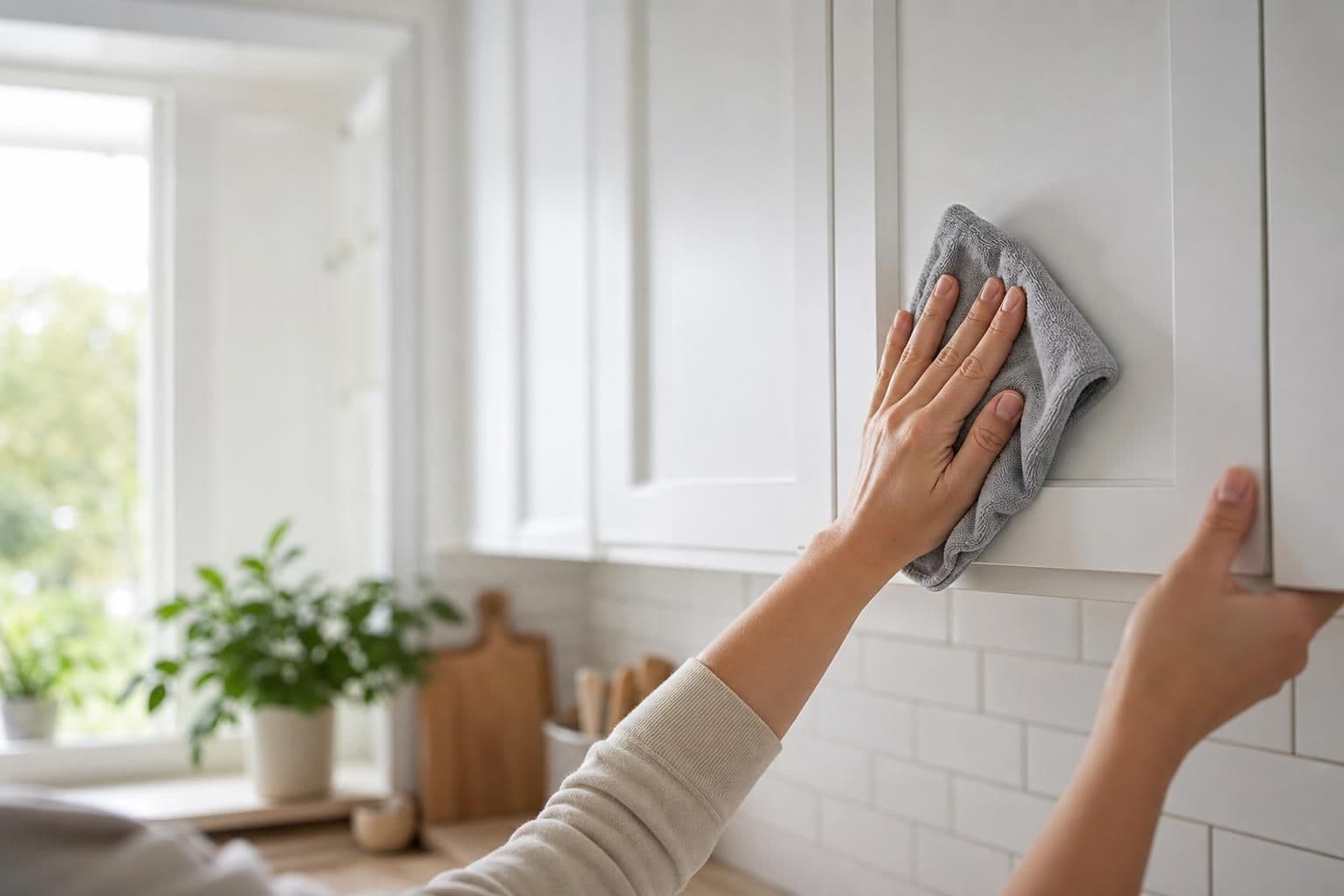 How to Clean Kitchen Cabinets the Right Way