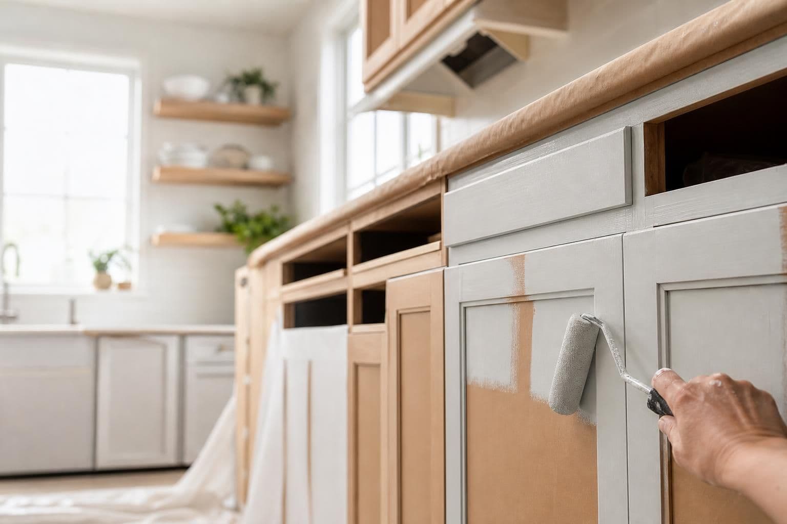 How to Paint Kitchen Cabinets: A Step-by-Step Guide