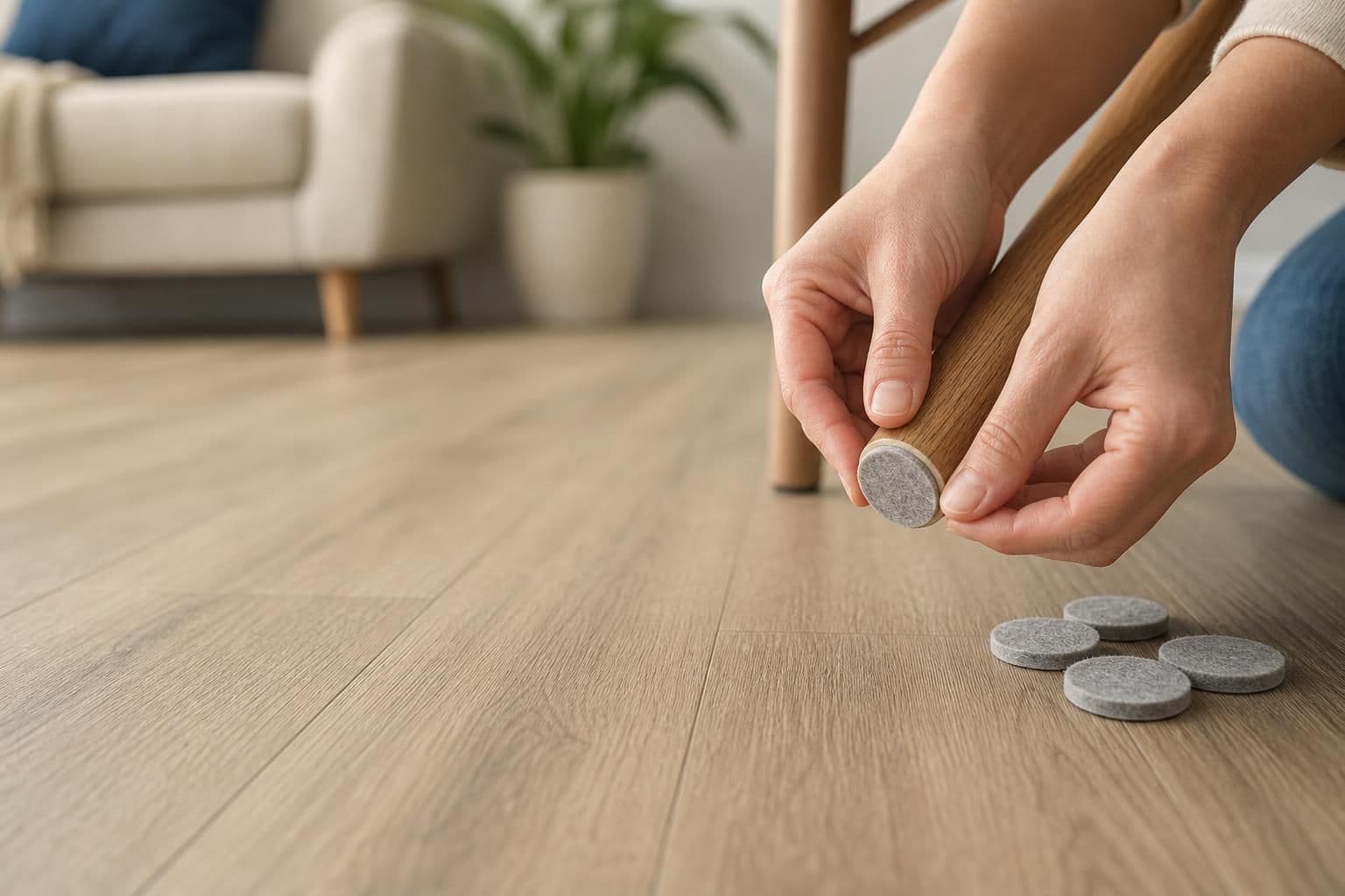 How to Protect Vinyl Plank Flooring From Furniture