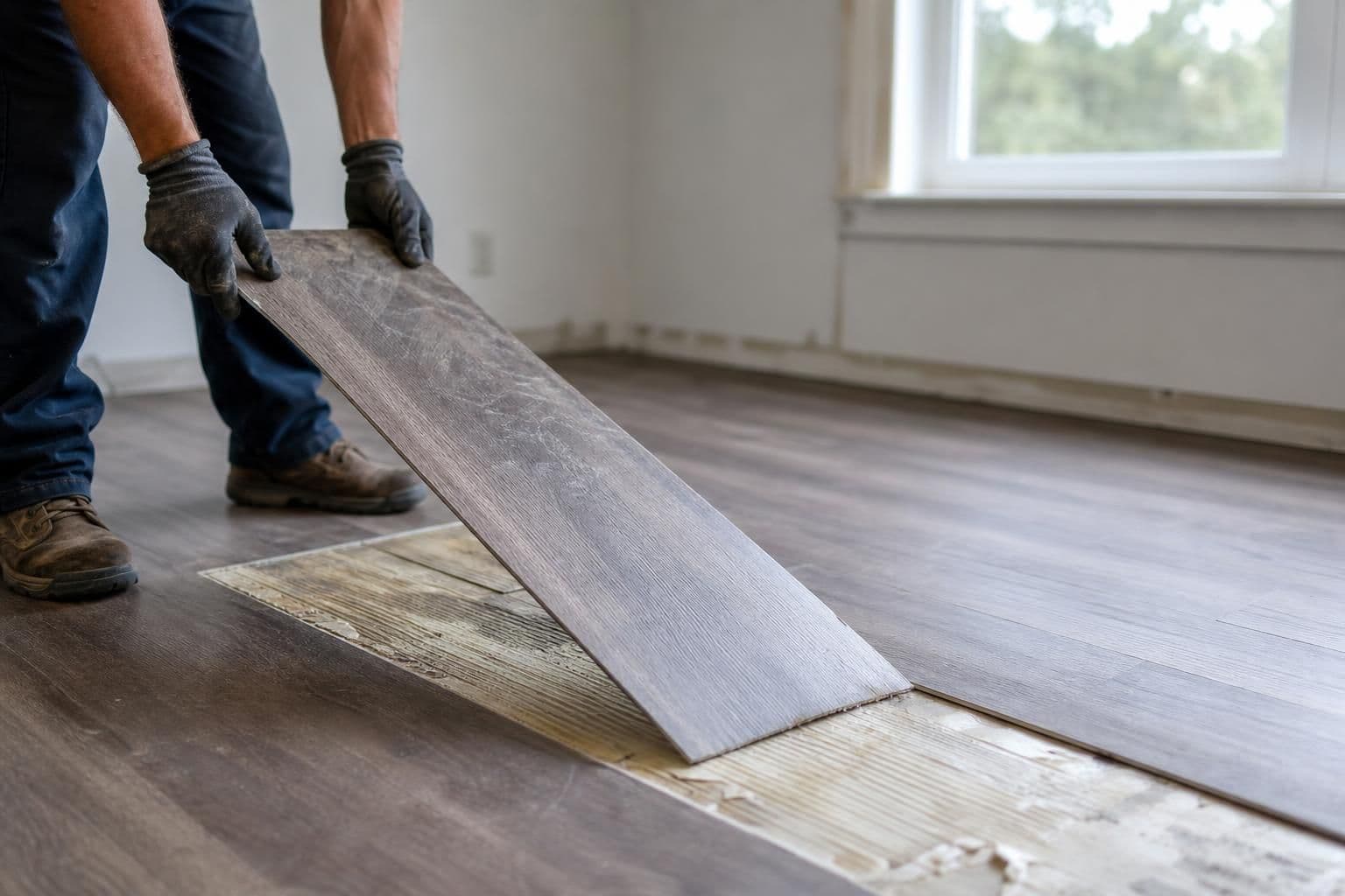 How to Remove Vinyl Plank Flooring (Step-by-Step)