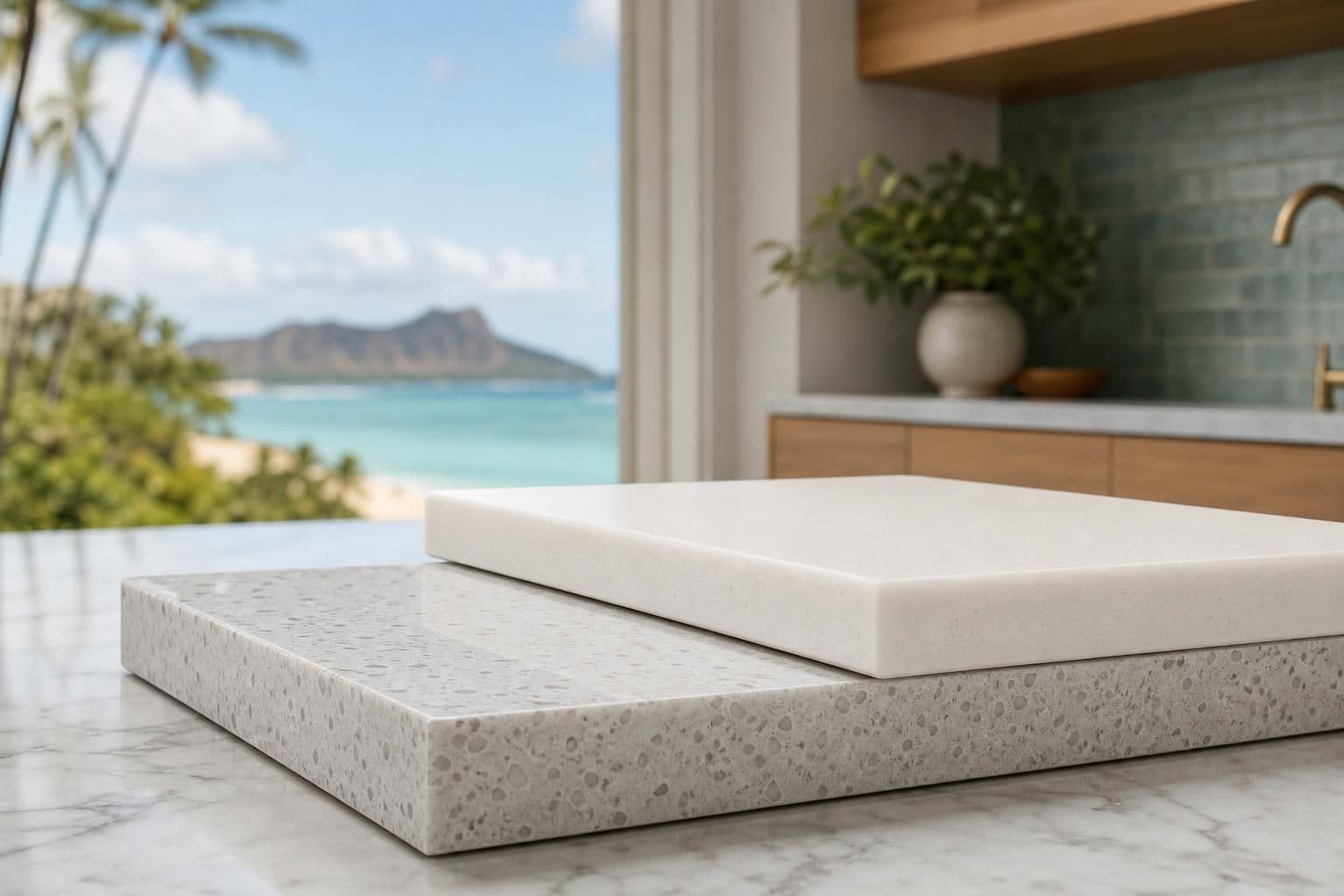 Quartz vs Solid Surface Countertops: Which Fits Oahu Homes?