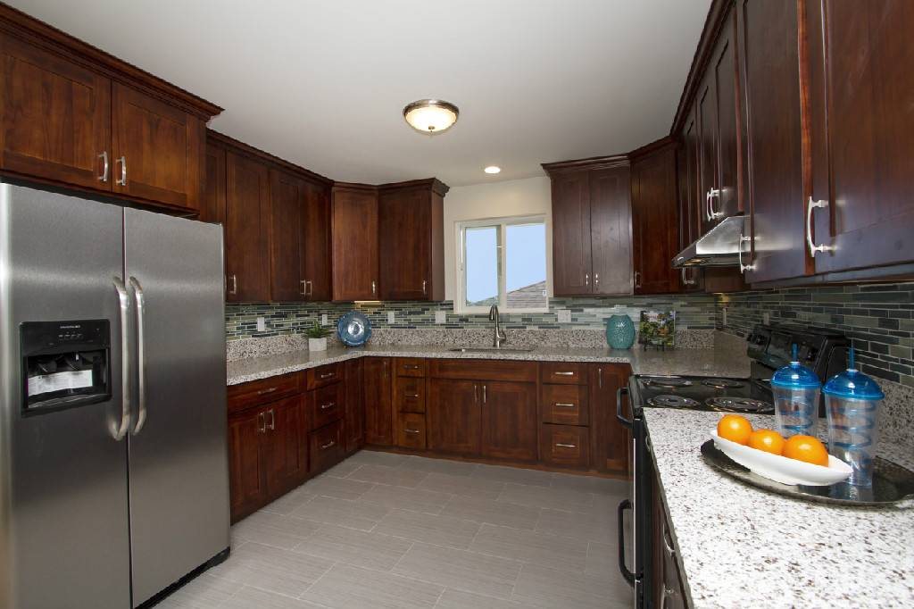 Kalihi kitchen and flooring project on Oahu